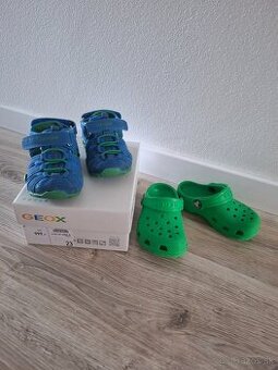 Geox a Crocs veľkosť 23