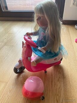 Baby Born sister, motorka, záchod, sedačka + bonus