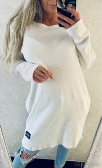 Damske talianske šaty/tunika white