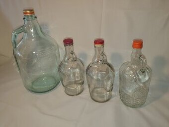 DEMIŽÓN SKLENENÝ 1L a 5L