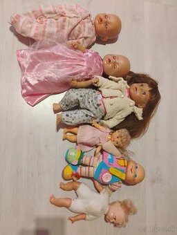 Baby born babiky+príslušenstvo+taburetka