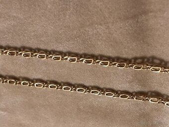 zlata retiazka 14kt zlato - 1