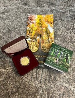 100 Euro Karpatské bukové pralesy 2015