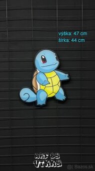 Pokémon nástenná dekorácia Squirtle