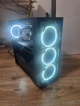 Herný PC RTX 4060 s Ryzen 7 5700x /24gb/1TB/700w