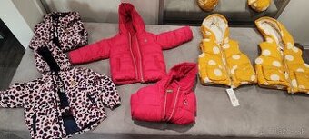 Predám bundy mikiny pre dvojičky 98 Benetton+Lupilu