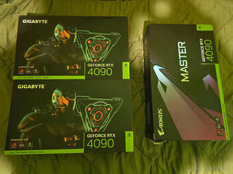 Krabice a redukcie od Gigabyte RTX 4090