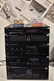 Zostava TECHNICS tuner, equalizer, zosilnovac, CD, deck= M01