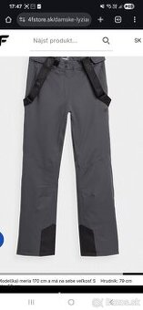 Dámske lyžiarske nohavice  4F veľkosť  M