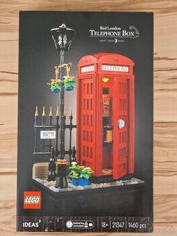 Lego Ideas 21347 Červená londýnska telefónna búdka