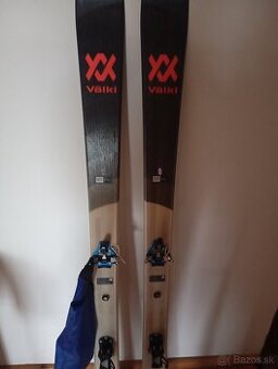 Predám skialpové lyže s viazaním, pásy, cena 350 €