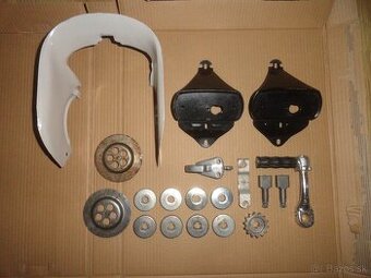 Jawa 20, 21 Pionier a 23 Mustang ULOŽENKY, ORIGINÁL DIELY