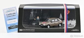 Škoda Favorit Diorama - 35. výročie 17. novembra 1989 Abrex