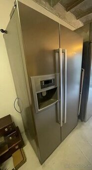 Americká chladnička Bosch Side-by-Side (Inox)