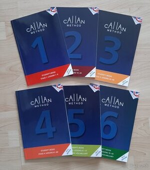 Callan Method Stage 1–6 – učebnice angličtiny (kompletný set