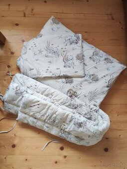 5-dielna súprava do postieľky Tuleň