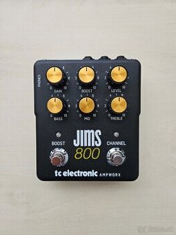Gitarový pedál - overdrive/distortion TC Electronic JIMS 800