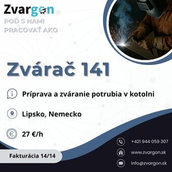 Zvárač TIG - Lipsko