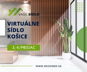 Virtuálne sídlo Košice a účtovníctvo