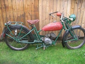 Velmi starý motocykl