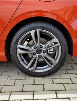 Disky MAK, 5x114,3 R17 + Zimné pneu Goodyear  225/45/R17