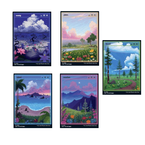 MTG - 3 x foil Secret lair set