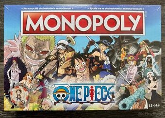Monopoly One Piece CZ/SK - nerozbalené