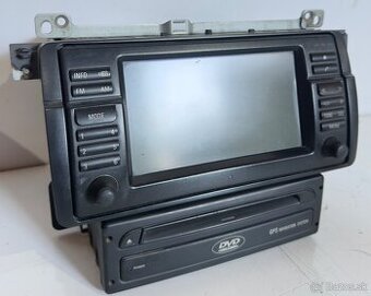 BMW E46, E53 X5 a iné, ALPINE radio, 2DIN, 65526934410