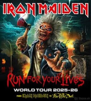 IRON MAIDEN Praha Letňany 31.5. 2025