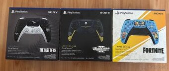 LIMITOVANÉ ovládače PS5 – Fortnite, TLOU, Helldivers 2