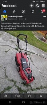 Elektronická kosačka