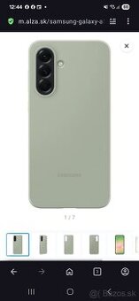 Samsung Galaxy A56 Silikónový zadný kryt Sage Green