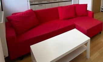 Rozkladací gauč s úložným priestorom