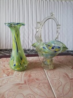 Súprava z farebného skla