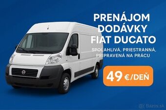 Požičaj si dodávku Ducato L2H2