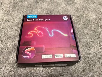 Govee Neon Rope Light 2 Matter ohybný pásik, RGBIC, 5 m