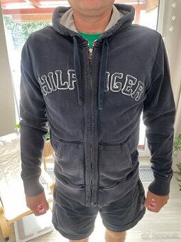 Mikina Tommy Hilfiger originál vel. L zips originál - 1