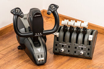 Predám Thrustmaster TCA Yoke Boeing edíciu + 2x quadrant)