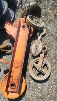 Žeriavový hák, kladka- kladkostroj