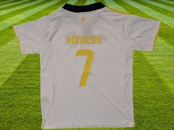 detský dres Cristiano Ronaldo Al Nassr biely 25/26