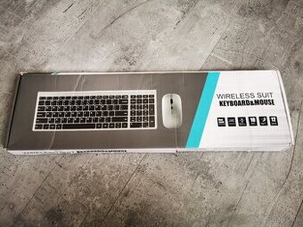 Bezdrôtová klávesnica s mysou