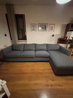 Vimle pohovka 4-m Gunnared stredne sivá