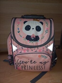 Školská taška s pandou