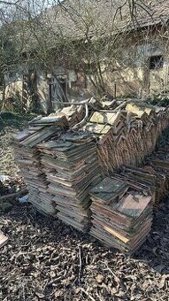 Predám staršiu pálenu škridlu