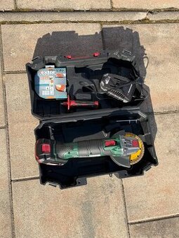 Aku Uhlová brúska kompletný set  (úplne nová)