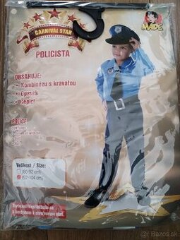 Detský kostým - policajt