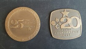 Medaile vyznamenania ČSSR 1 - 1