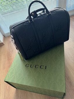 Gucci Jumbo GG Duffle Bag Small