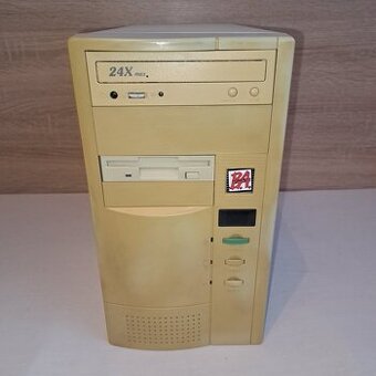 stary pocitac pentium mmx 166