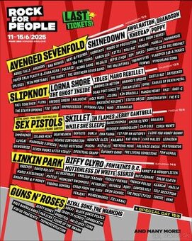 Rock for People 2025 - 5 dni + camp